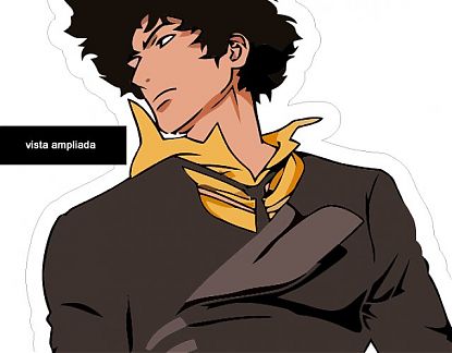  Sticker adhesivo Troquelado de Vinilo Anime Cowboy BeBop 01235
