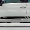  Vinilos adhesivos Fiat 500 Abarth para la decoración de coches 06778