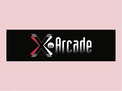  X-ARCADE - Marquesina impresa sobre vinilo adhesivo para la decoración de muebles ARCADE - BARTOP 06447