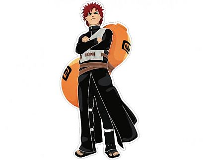  Sticker adhesivo de Vinilo Manga Naruto - Gaara 01072