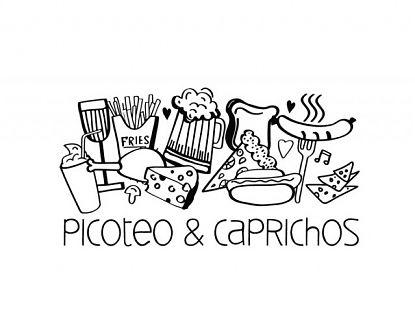  Vinilo decorativo para bares y cafeterías Picoteo & Caprichos 05604