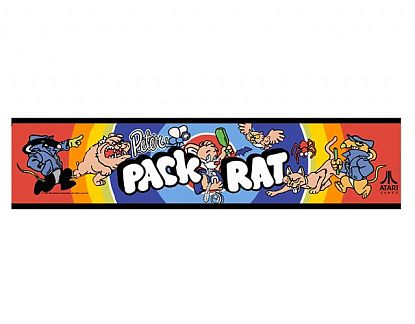  Adhesivo Arcades Peter Pack Rat vinilos para recreativa arcade, vinilos videojuegos arcade, vinilos para maquinas arcade 02270