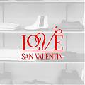  Transforma tu tienda en un escenario romántico con este vinilo adhesivo de San Valentín 09351