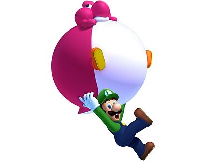  Adhesivo de Vinilo Luigi & Baby Yoshi 01801