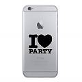  Pegatinas y adhesivos para decorar móviles, tablets, smartphones y gadgets I love party 04443