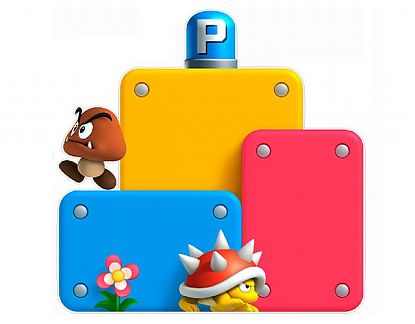  Vinilo adhesivo Decoración Brick Block 8, Super Mario 3D Land  02314