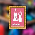  Vinilo decorativo para campañas de rebajas tiendas de ropa, moda y complementos 07033