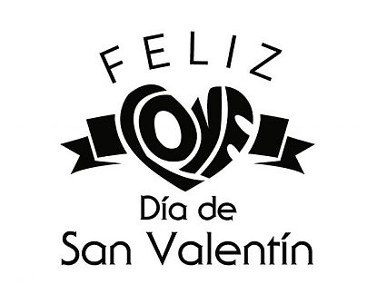  Vinilo escaparates y pared San Valentín  - Día de los Enamorados 04807