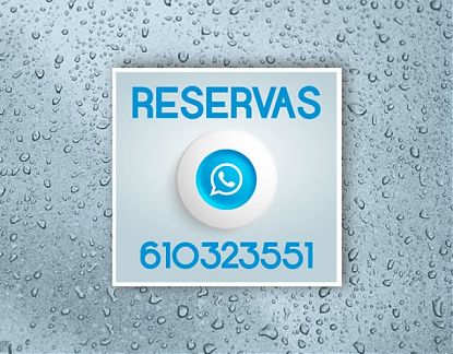  Vinilo adhesivo personalizado RESERVA RESTAURANTES con número de teléfono -  WhatsApp 07743