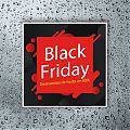  Vinilo Black Friday personalizado para escaparates  - Vinilo Black Friday Escaparates Rebajas texto Black Friday 07321