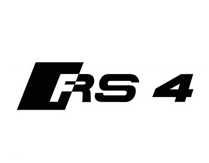  Pegatinas de vinilo para automóviles Audi RS4 04246