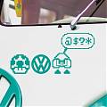  Vinilo adhesivo para la decoración de coches, furgonetas y vehículos Volkswagen 08039