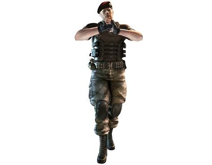  Sticker de Vinilo Krauser - Resident Evil 01796
