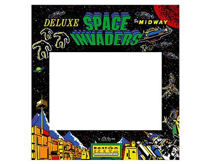  Pegatinas online de vinilo Space Invaders Deluxe Bezel 04017