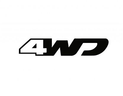  Pegatina vinilo DACIA DUSTER 4WD - Decoraciones para vehículos DACIA DUSTER - Pegatinas y vinilos para coches personalizadas para exterior 07864