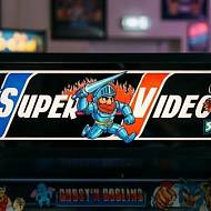 Vinilo adhesivo para marquesina Super Video VideoSonic - Ghosts 'n Goblins | Varios acabados disponibles 010030