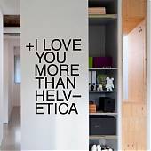 Vinilos decorativos sobre palabras, letras y tipografías