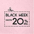 BLACK WEEK vinilo adhesivo personalizado - Vinilos decorativos personalizados y a medida para escaparates BLACK WEEK 08404