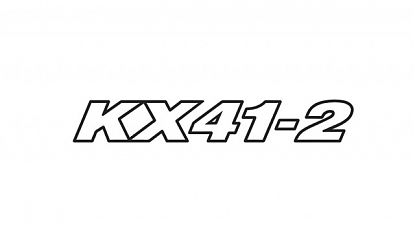  Vinilo KX41-2 de corte con ribeteado para mini excavadoras y maquinaria Kubota 09976