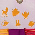  Siluetas - vinilos decorativos infantiles para pared, vinilos decorativos habitacion infantil 03455
