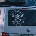  Vinilo para exterior autocaravana PARA ENCONTRARSE PRIMERO HAY QUE PERDERSE Pegatinas para caravanas personalizadas 07731