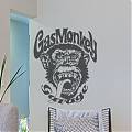  Vinilo decorativo de pared personalizado GAS MONKEY GARAGE - Sticker Calcomania De Gas Monkey Garage 08012