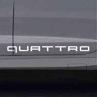 Pegatina vinilo adhesivo SEAT QUATTRO - Rotulaciones 4X4 SEAT, decoraciones SEAT, adhesivos SEAT - CUPRA - QUATTRO 08208