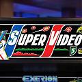  Vinilo Adhesivo para Marquesina Exerion Super Video de SEGA Sonic - Restauración Arcade Egasonic 010042