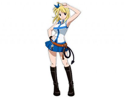  Sticker de Vinilo Lucy - Fairy Tail 02043