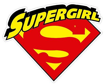  Pegatina de Vinilo super Girl 01735