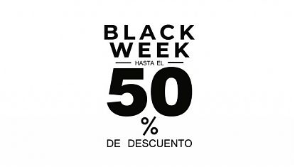  BLACK WEEK vinilo decorativo personalizado para tiendas y comercios 08403