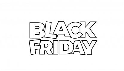  Vinilo de Corte BLACK FRIDAY - Letras Contorneadas sin Fondo - 20 Colores Disponibles 010054