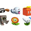  Pack Adhesivos de vinilo Super Mario Nintendo Wii - \