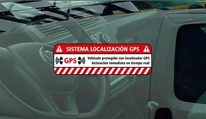  Pegatinas GPS para bicicleta, moto, coche, alarma, antirrobo - 2UNIDADES 08189