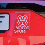VW Motorsport - Pegatinas de Coches - pegatina logo Volkswagen motorsport - Pegatina VW MOTORSPORT pequeño, grande 08265