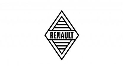  Vinilo adhesivo con el logotipo de RENAULT CLASSIC - pegatina adhesivo logotipo RENAULT CLÁSICO 08131