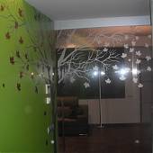 Decoración de pasillos con vinilos. Trabajos personalizados de EBREVINIL