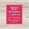  Vinilo adhesivo especial para farmacias TEST ANTÍGENOS COVID-19 07840