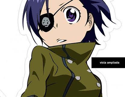  Sticker Adhesivo Troquelado de Vinilo Anime Katekyo Hitman Reborn 1 01247