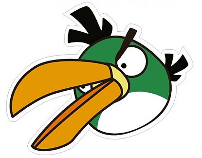 Vinilo Tema Videojuegos 0614 Angry Birds 2