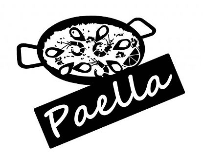  Vinilo Adhesivo Paella vinilos para restaurantes bar, vinilos adhesivos restaurante, vinilos para decorar restaurantes 02698