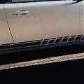  Pegatinas laterales para coches UNIVERSALES -  Vinilos con diseños de franjas y laterales para vehículos 08150