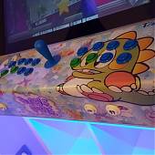Mueble BARTOP personalizado con vinilos adhesivo de BUBBLE BOBBLE