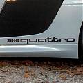  Adhesivo de vinilo para la decoración de vehículos Audi QUATTRO 07439