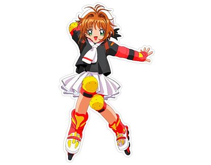  Sticker Anime Sakura Kinomoto 01549