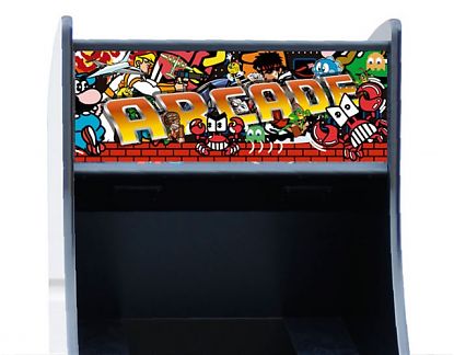  Marquesina impresa en vinilo adhesivo super arcade - vinilos bartop comprar - vinilos personalizados BARTOP ARCADE 04510