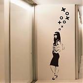 Lograr un cambio de imagen con vinilos de pared