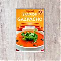  GAZPACHO - Vinilo decorativo para bares de tapas en poblaciones turísticas- SPANISH FOOD - carteles bares, restaurantes, vinilos hostelería 07772