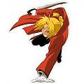  Sticker Adhesivo Troquelado de Vinilo Anime Full Meatl Alchemist 1 01245