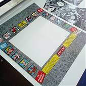 Vinilo para la decoración del monitor de una BARTOP con un diseño clásico de STREET FIGHTER